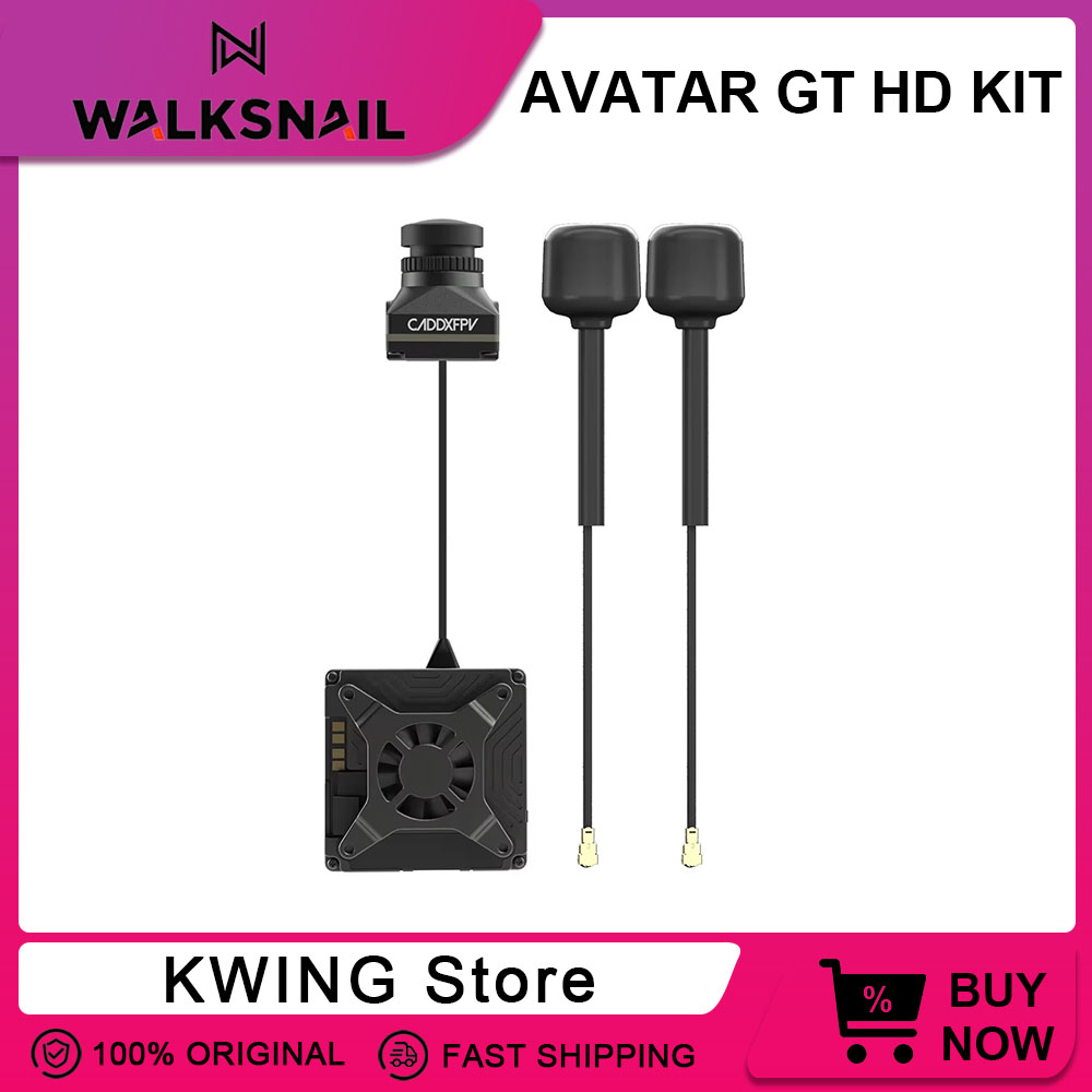 Walksnail Avatar GT HD KIT 2W  - Drone Kit With Camera 评论和价格