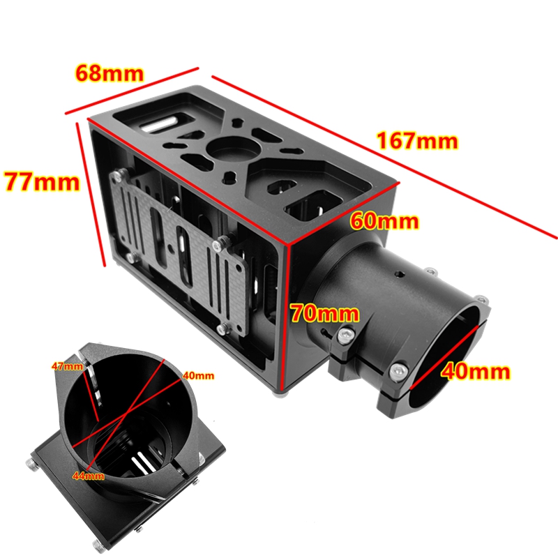 XAERO D40 Carbon Tube Motor Mo - Drone Kit Heavy Lift 评论和价格