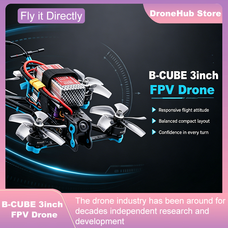 B-CUBE 3inch FPV Drone Frame K - Drone Kit Octocopter 评论和价格