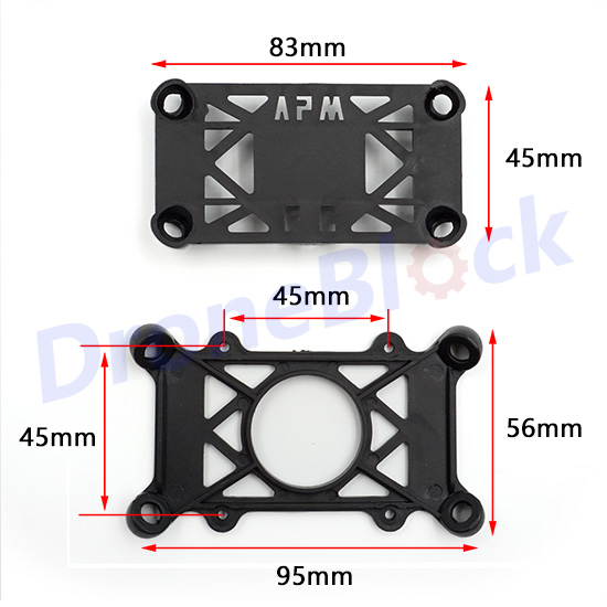 2PCS RC Anti-vibration Plate V - Drone Kit Hexacopter 评论和价格