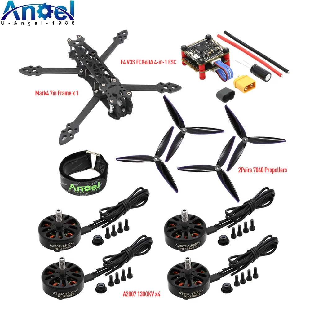 Mark4 Mark 4 7inch 295mm FPV F - Drone Kit With Camera 评论和价格