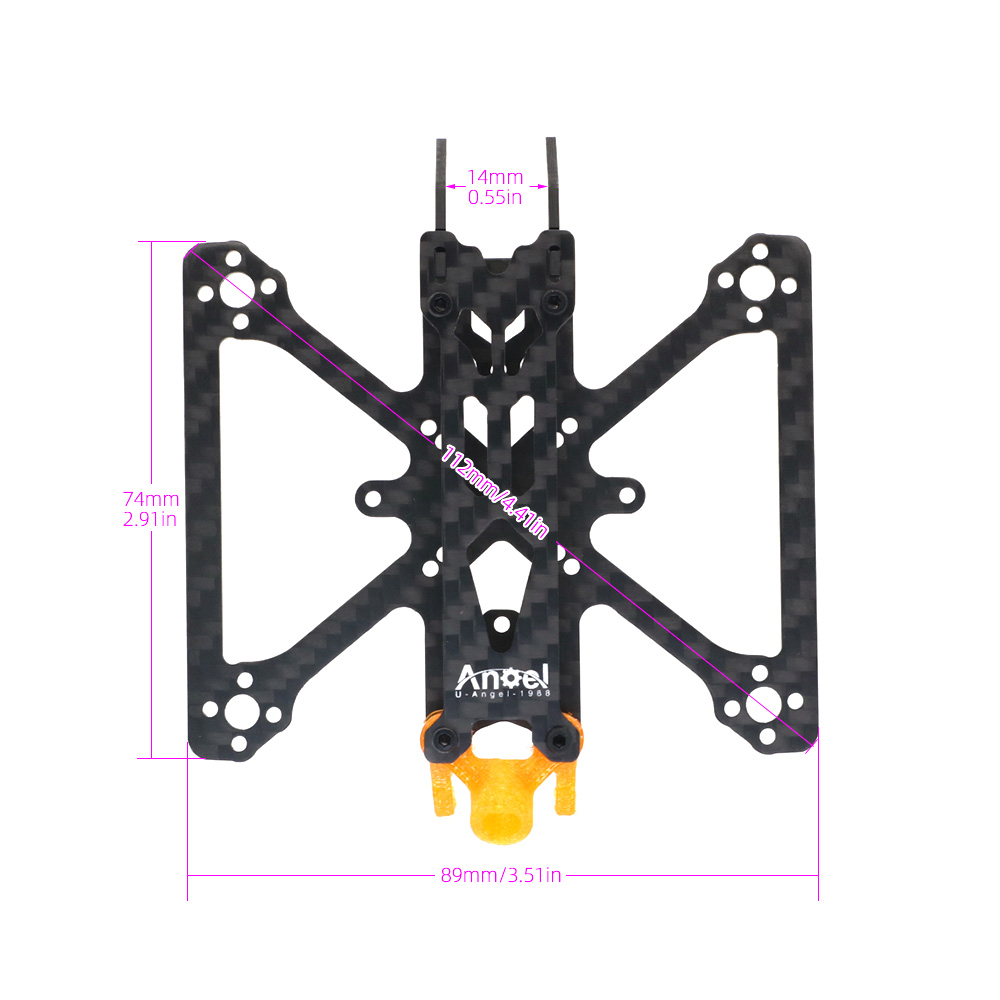 Angel20 Frame Kit 2 inch RC Dr - Drone Kit Octocopter 评论和价格