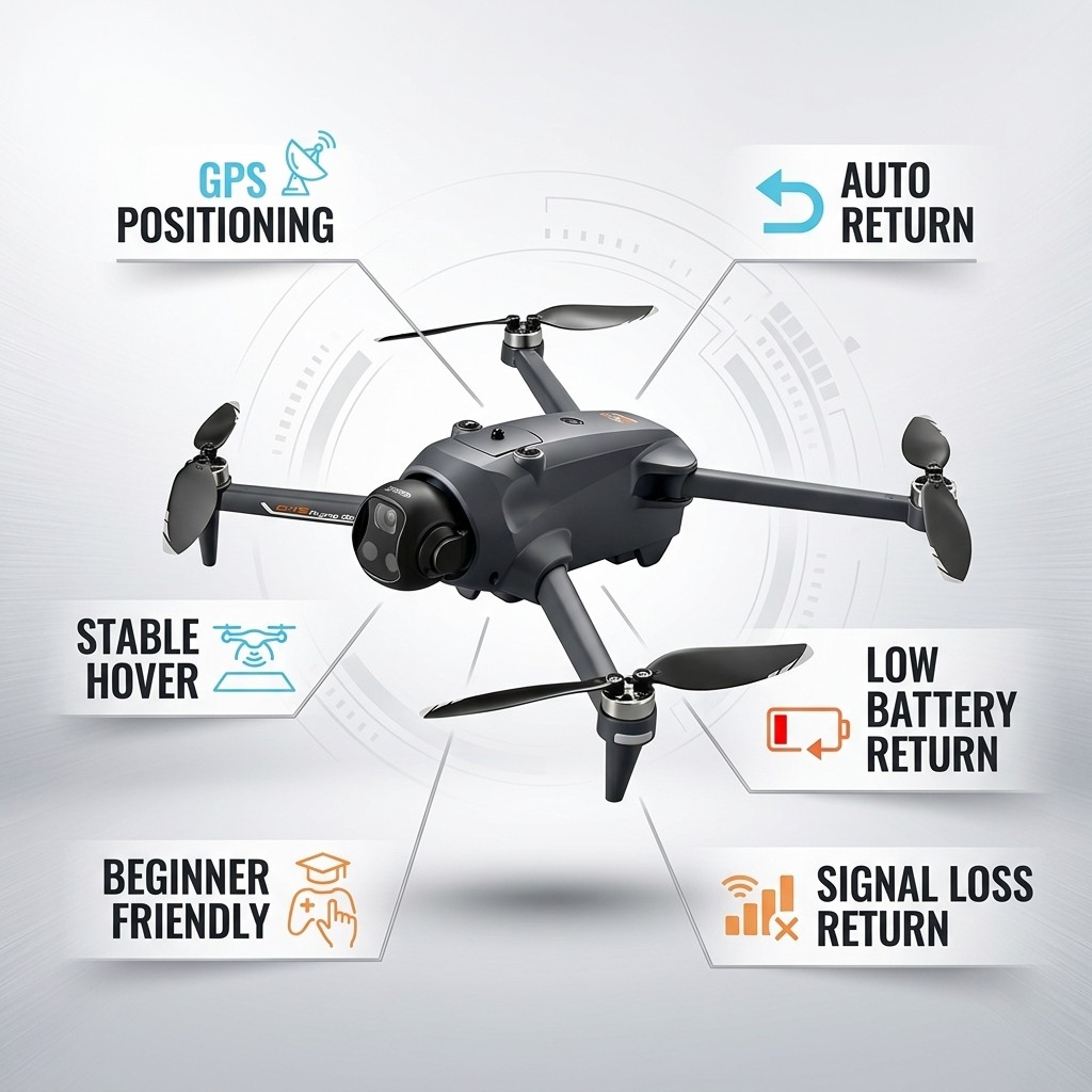 Potensic Drone GPS Auto Return - Drone Kit Long Range 评论和价格