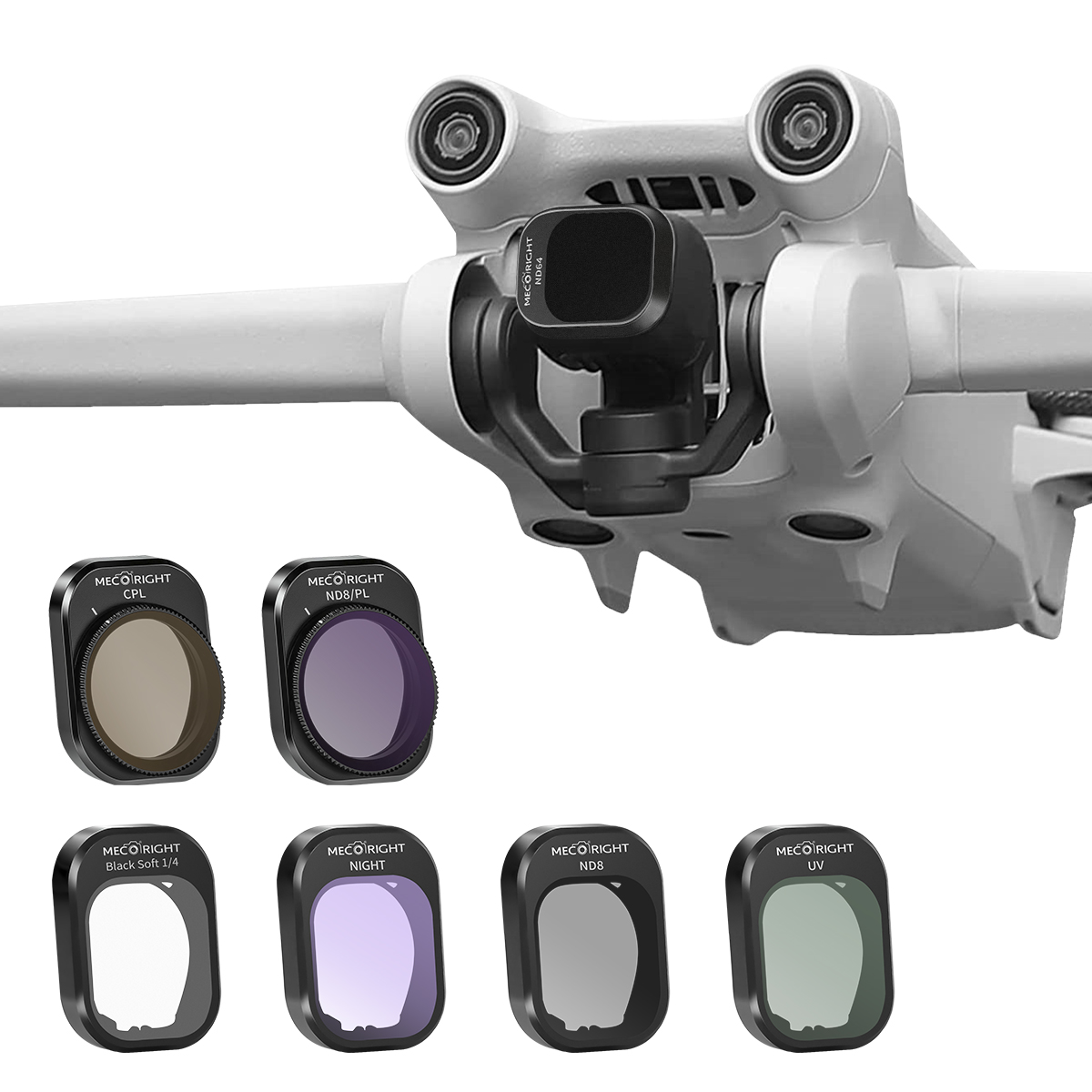 MECO Filter Kit for DJI Mini 4 - Drone Kit Waterproof 评论和价格