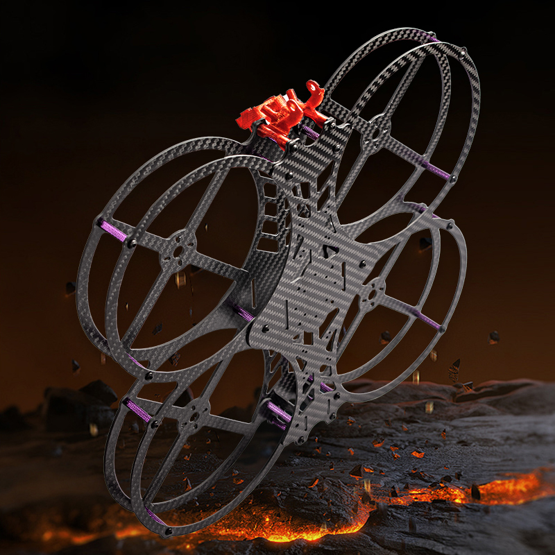 Flyroun  5 Inch Carbon Fiber F - Drone Kit Octocopter 评论和价格