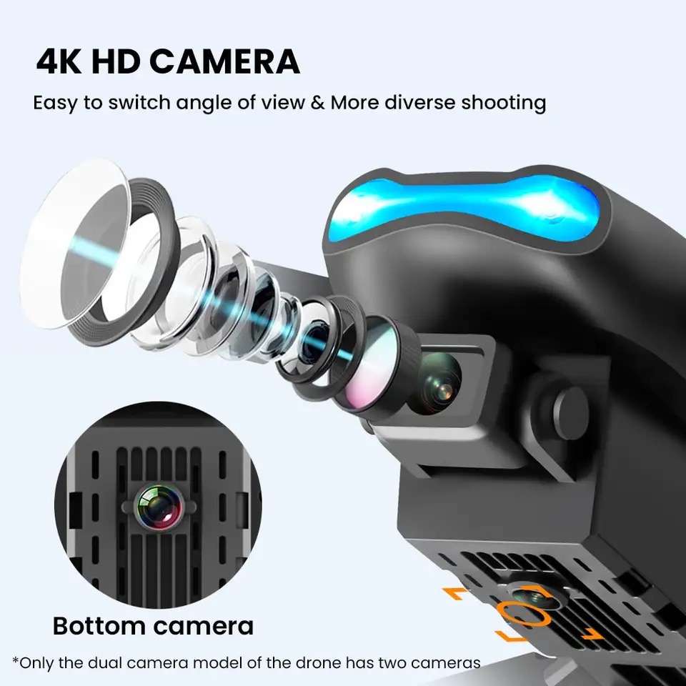 New Mini drone E99 4K WIFI HD  - Drone Kit Tricopter 评论和价格