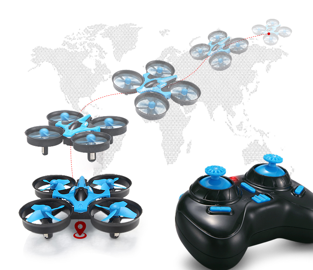 JJRC H36 Mini Rc Drone 4ch 6-A - Drone Kit Tricopter 评论和价格