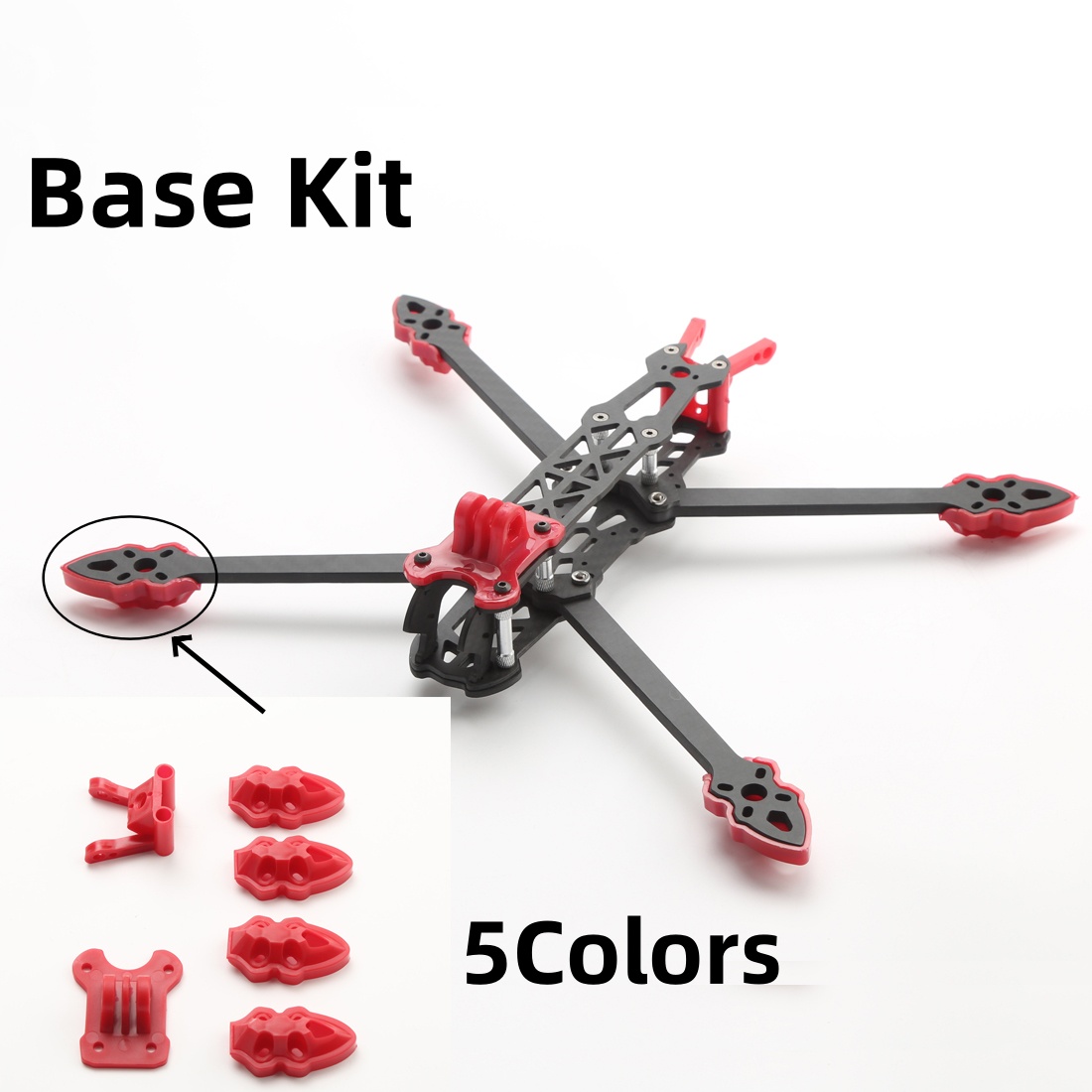 Mark4 5inch / 7inch FPV Frame  - Drone Kit Octocopter 评论和价格