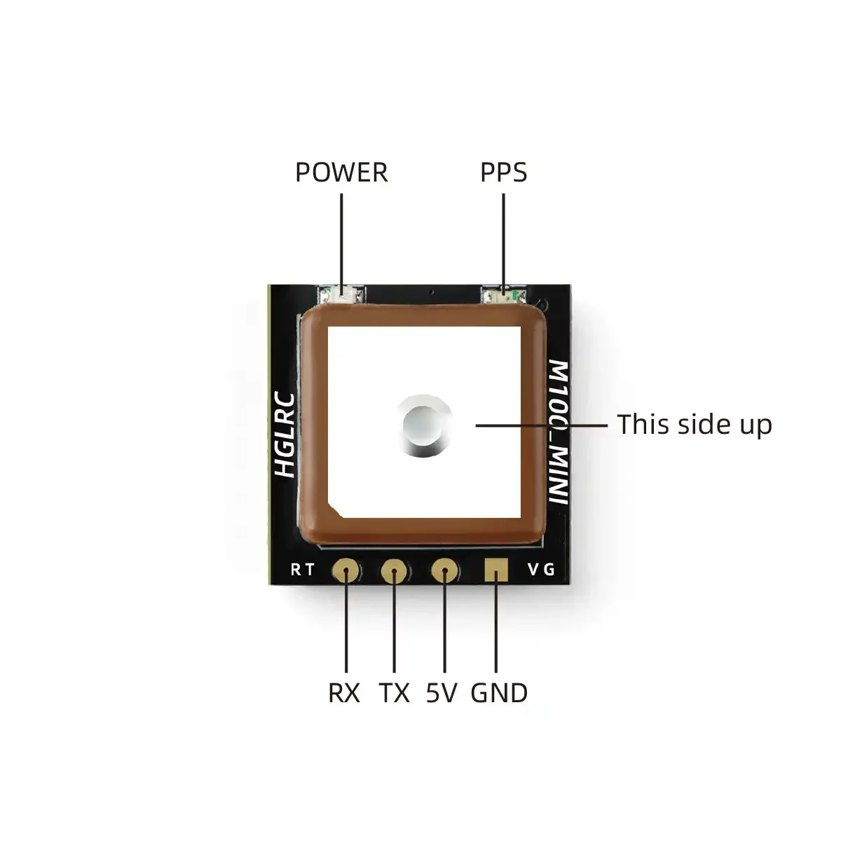 HGLRC M100 Mini GPS Module M10 - Drone Kit Racing 评论和价格