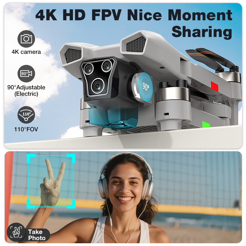 NEW Hot L017 Pro Drone Brushle - Drone Kit Professional 评论和价格