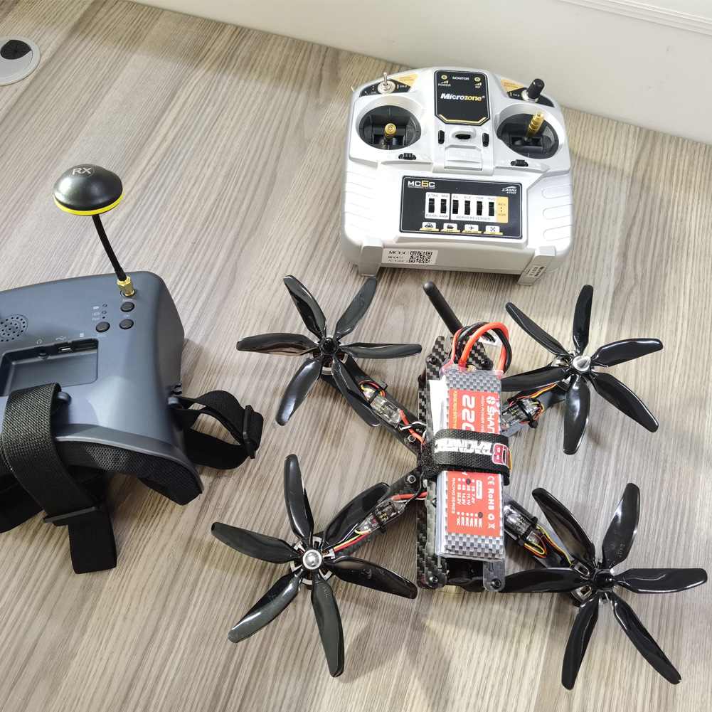 10pcs 504060 5x4x6 6-Blade Sin - Drone Kit Octocopter 评论和价格